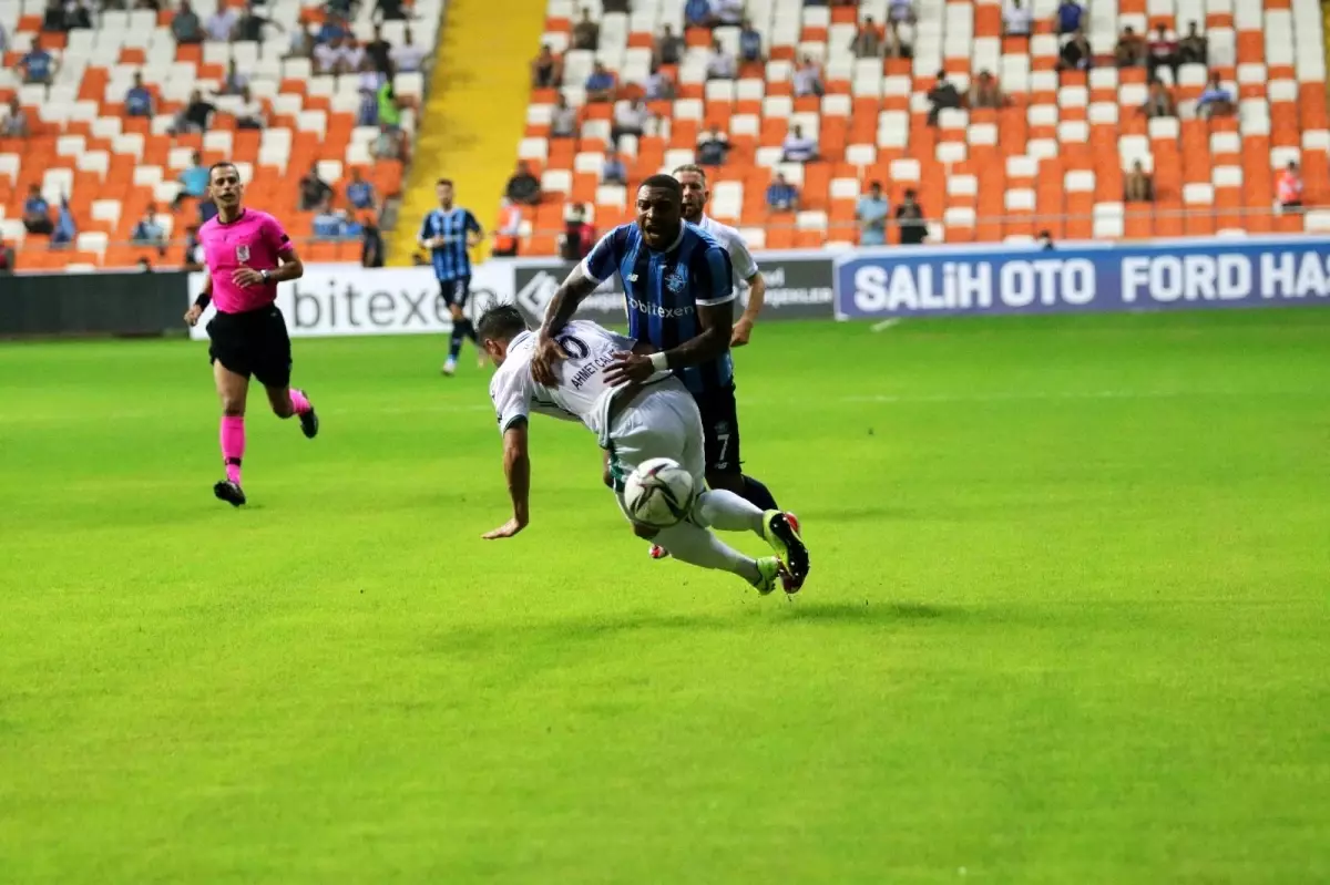 Süper Lig: Adana Demirspor: 0 Konyaspor: 0 (İlk yarı)