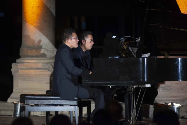 34. Uluslararası İzmir Festivali kapsamında 4 el piyano konseri düzenlendi
