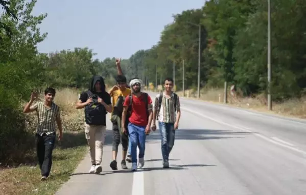 Afganistanlı göçmenler, 'Yunanistan sınır kapılarını açtı' söylentisi üzerine Edirne'ye akın etti