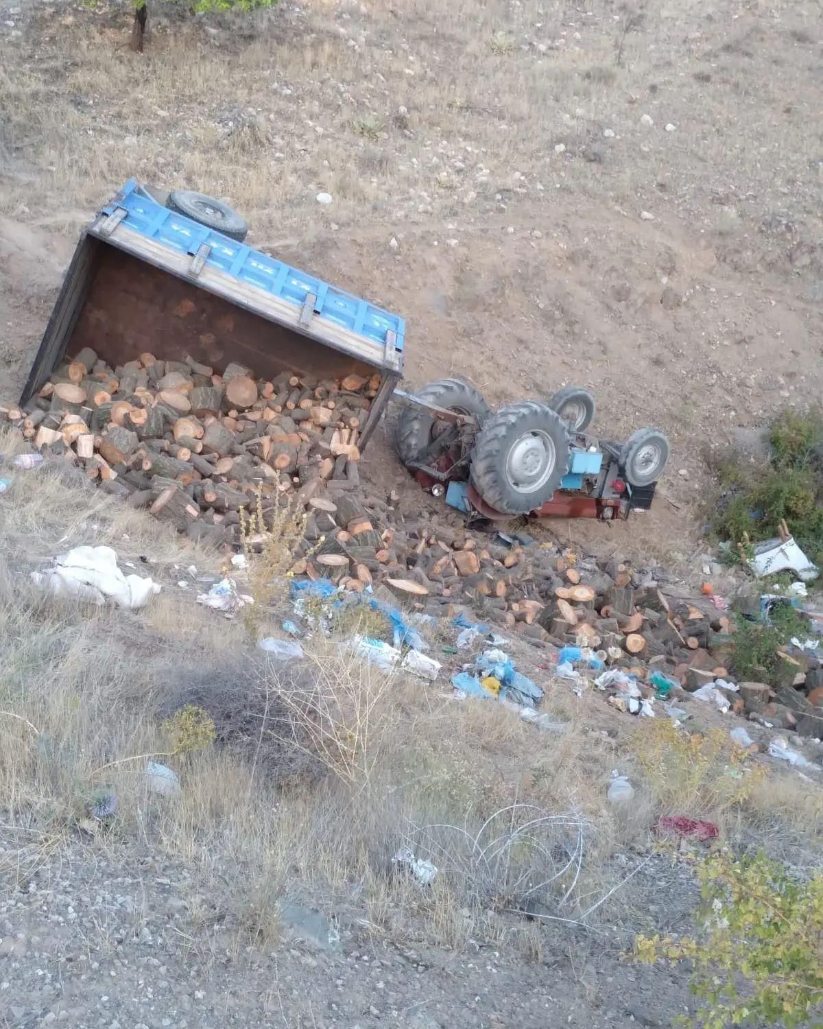 Baskil\'de trafik kazası: 1 yaralı