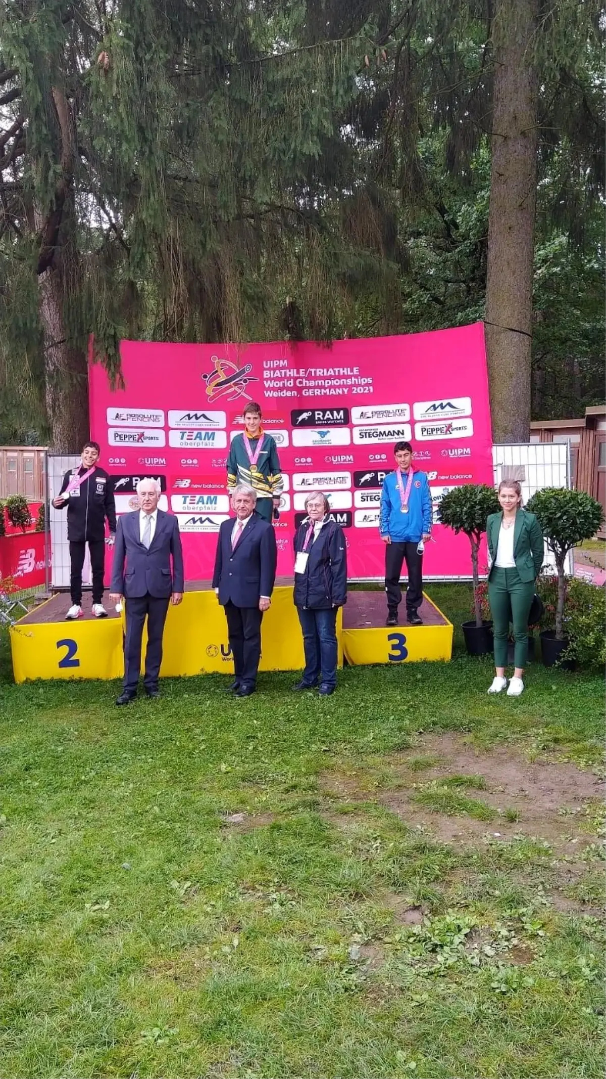 Biathle Triathle Dünya Şampiyonası\'nda 1 altın, 2 gümüş, 2 bronz