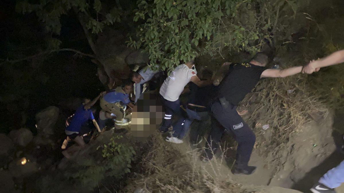 Bursa\'da dere yatağına düşen kişi hayatını kaybetti