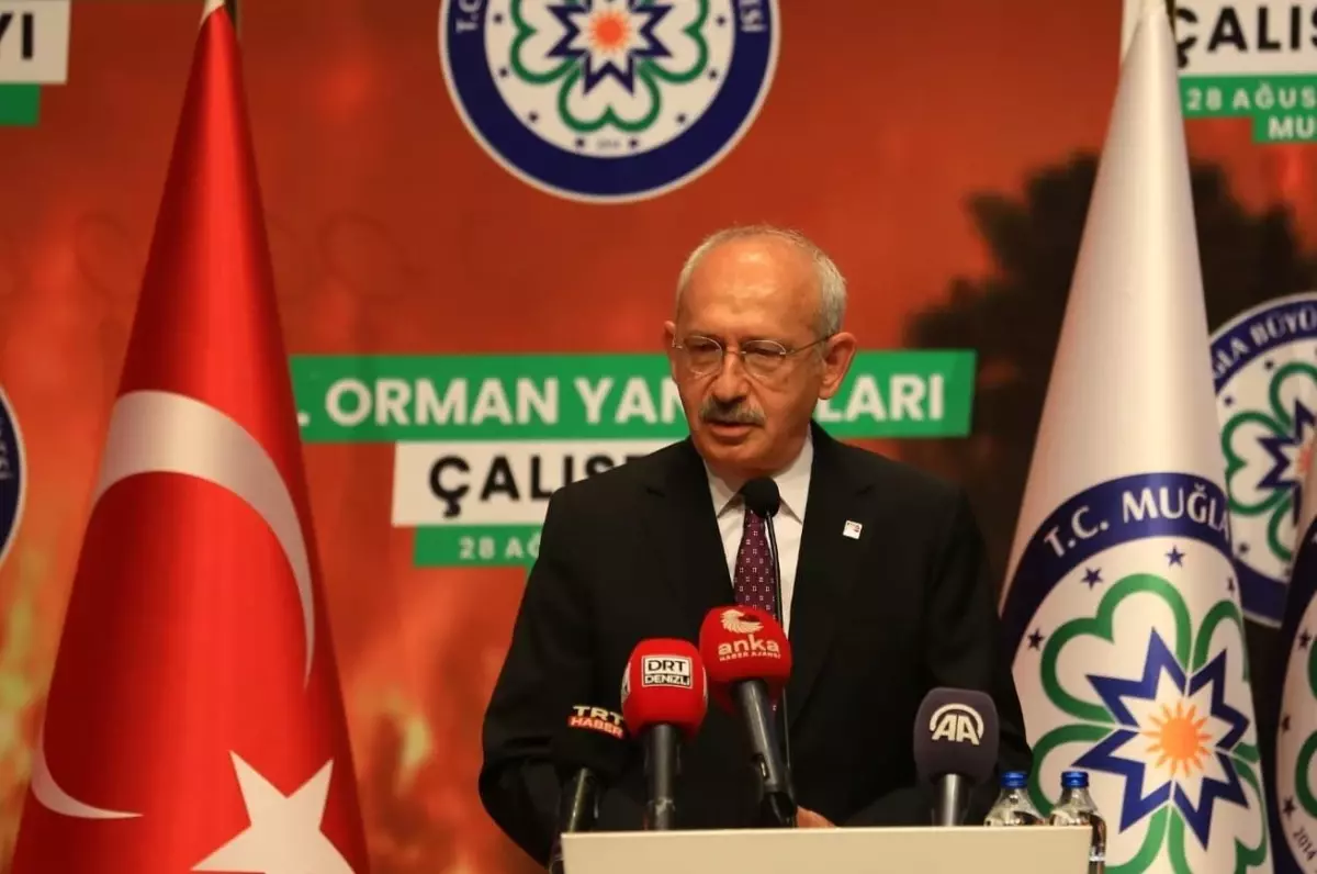 CHP Genel Başkanı Kılıçdaroğlu, Muğla\'da 2. Orman Yangınları Çalıştayı\'nda konuştu: (1)