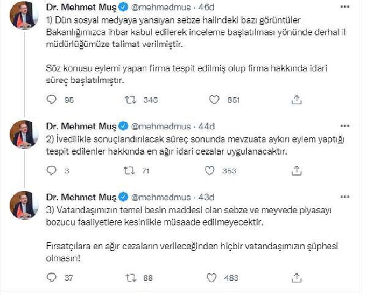 Kasalarca kabağın çöpe atılmasına soruşturma
