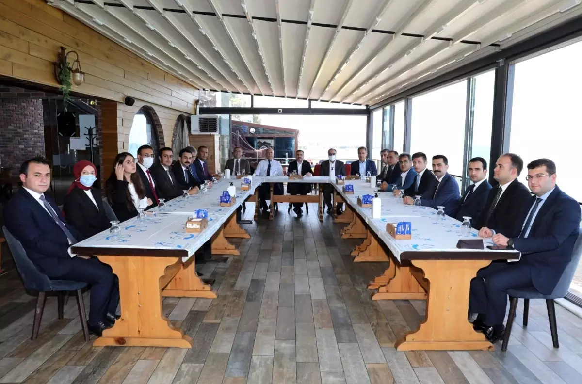 Kaymakamlara veda programı düzenlendi