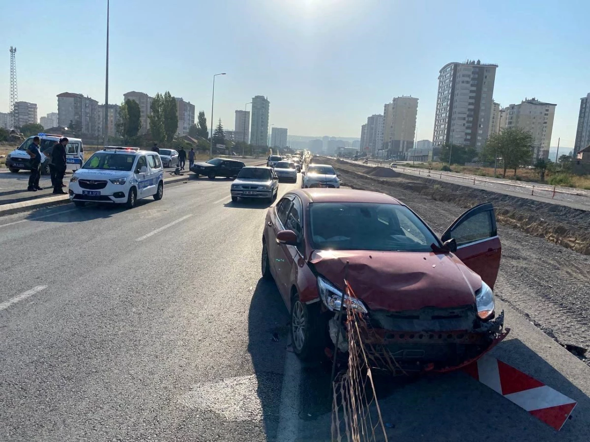 Kayseri\'de zincirleme trafik kazası
