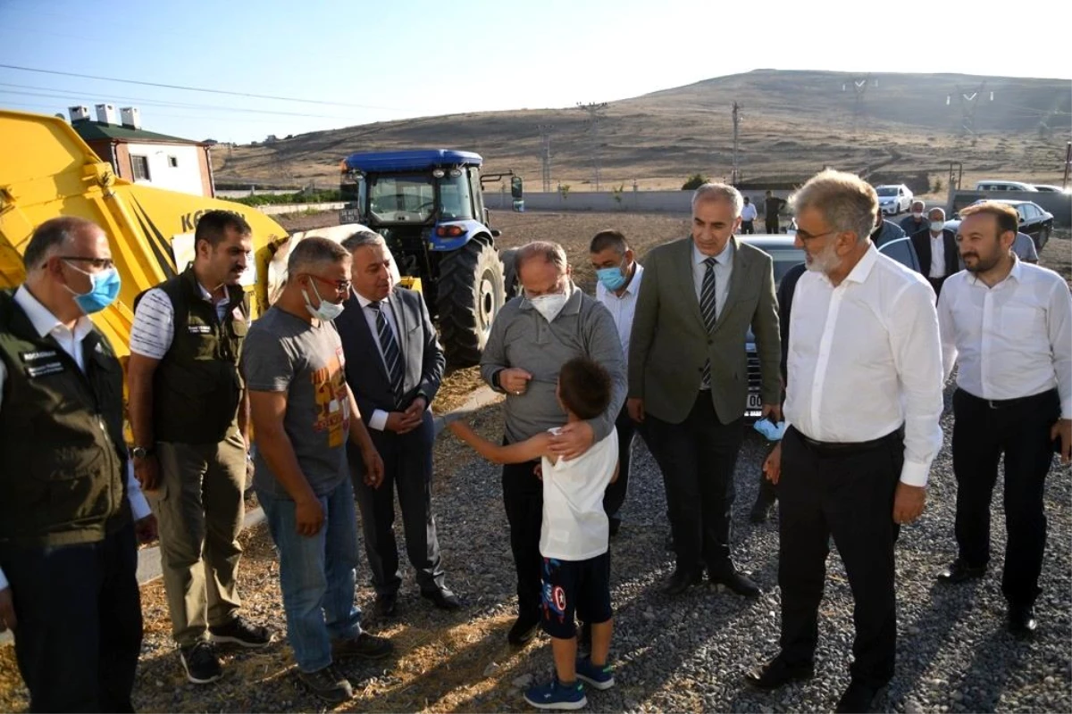 Eski Bakanlar Akdağ ve Yıldız\'dan küçükbaş hayvancılık işletmelerine ziyaret