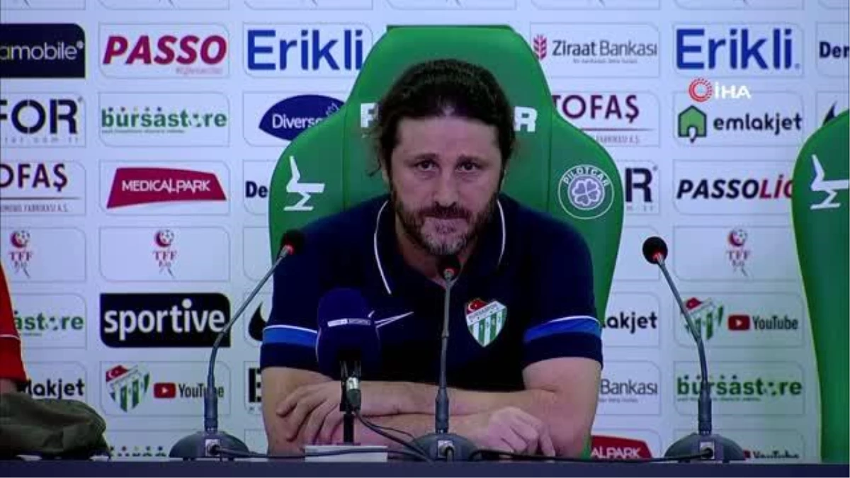 Fatih Tekke: "Burası Bursaspor, biz böyle oynayamayız"