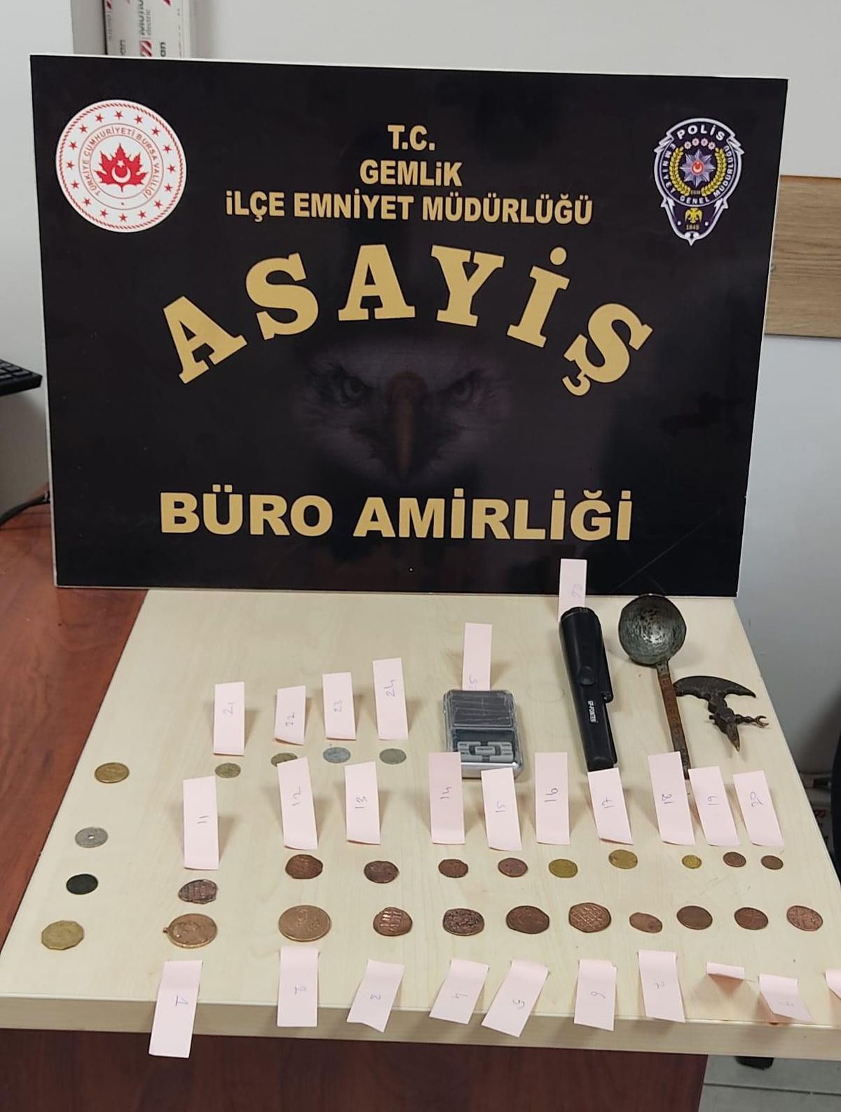 Gemlik\'te tarihi eser operasyonu
