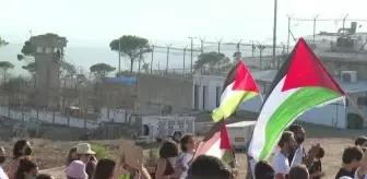 İsrail'de tutuklu Filistinli kadınların serbest bırakılması talebiyle gösteri düzenlendi