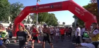 Polatlı'da Duatepe Yarı Maratonu koşuldu