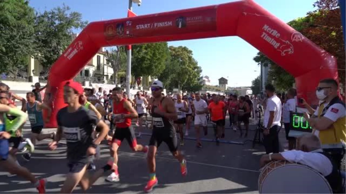 Polatlı\'da Duatepe Yarı Maratonu koşuldu