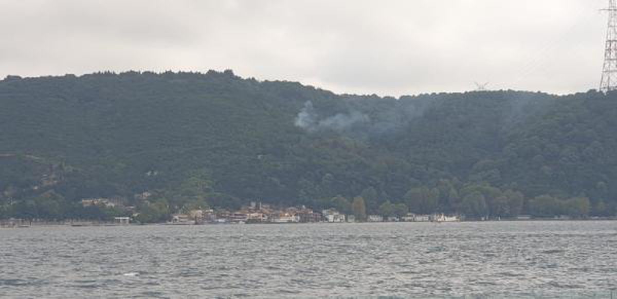 İSTANBUL-BEYKOZ\'DA ORMAN YANGINI SÖNDÜRÜLDÜ