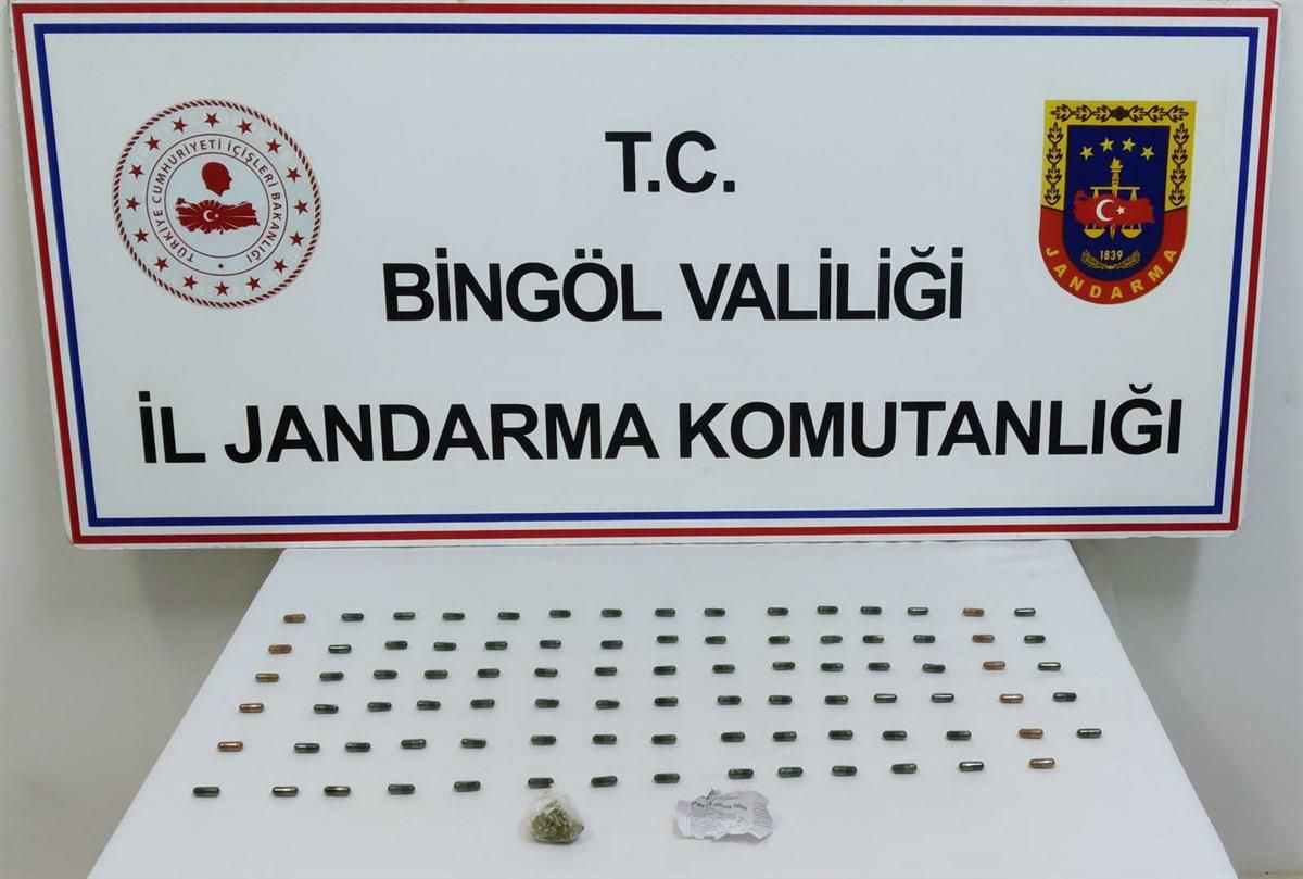 Bingöl\'de uyuşturucu operasyonlarında 2 şüpheli gözaltına alındı