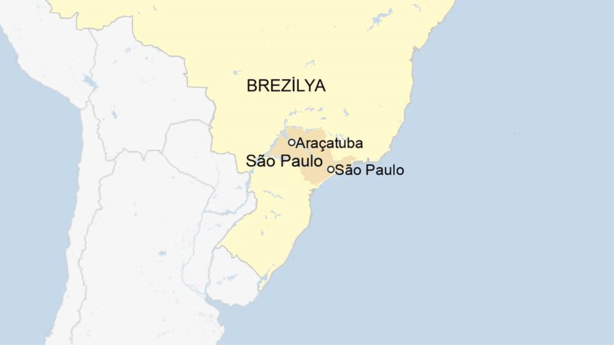 Brezilya\'da banka soyguncuları, rehineleri araçlarına bağlayarak canlı kalkan yaptı