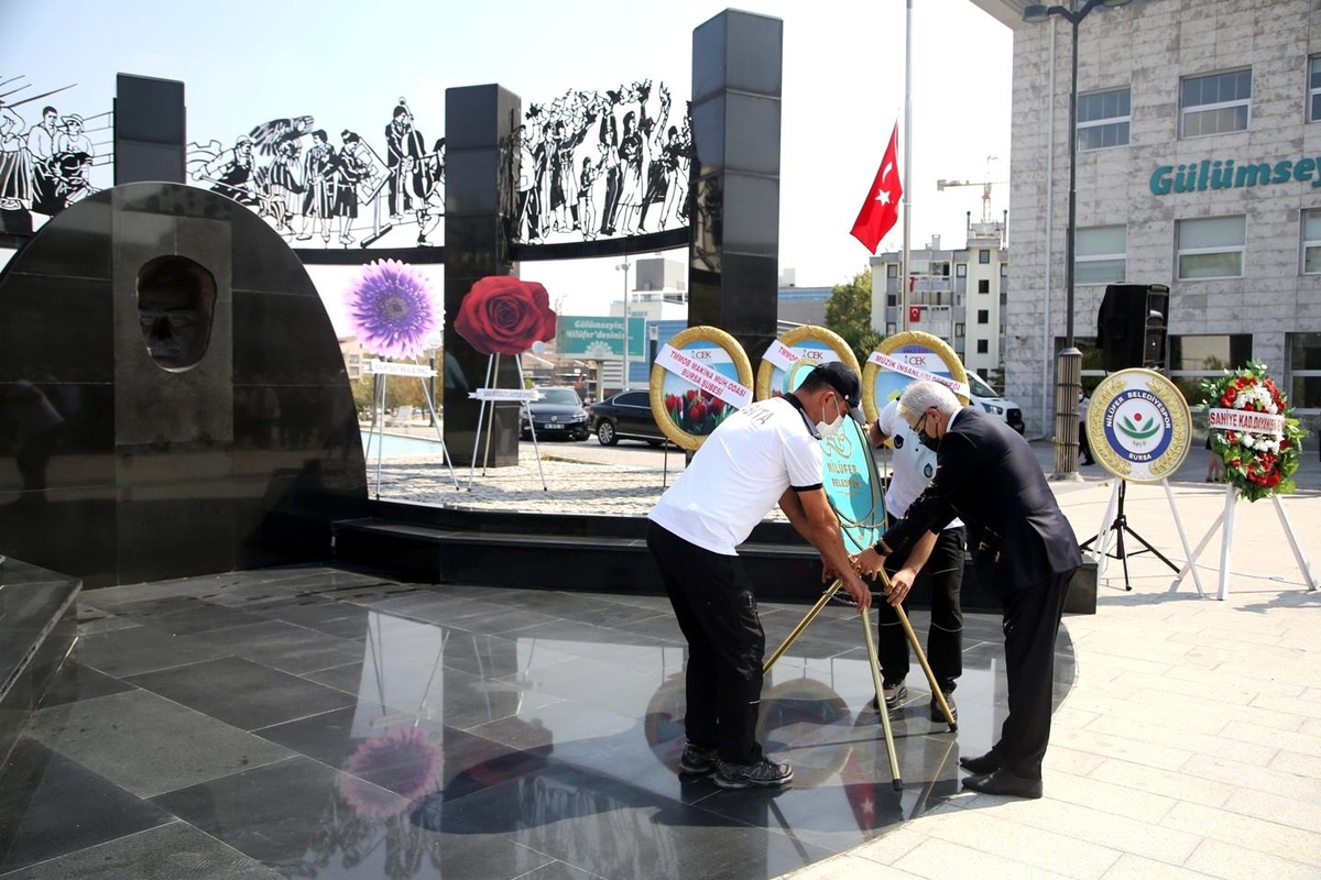 Büyük zaferin 99. yılı Nilüfer\'de coşkuyla kutlandı