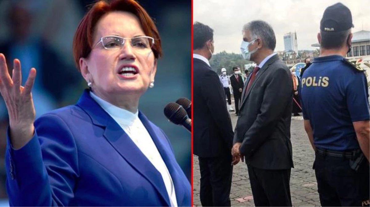 CHP\'li başkanın protestosu Meral Akşener\'i kızdırdı: Yakışmadı