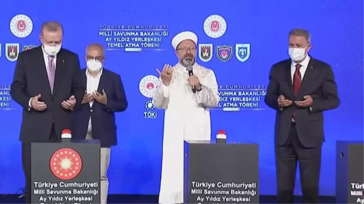 Son dakika: Diyanet İşleri Başkanı Erbaş\'tan Atatürk vurgusu! Temel atma töreninde üstüne basa basa konuştu