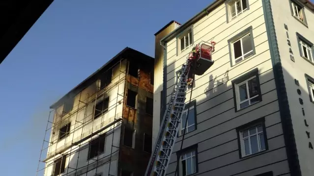 Son dakika haberi... Hatay'da mobilya atölyesinde yangın