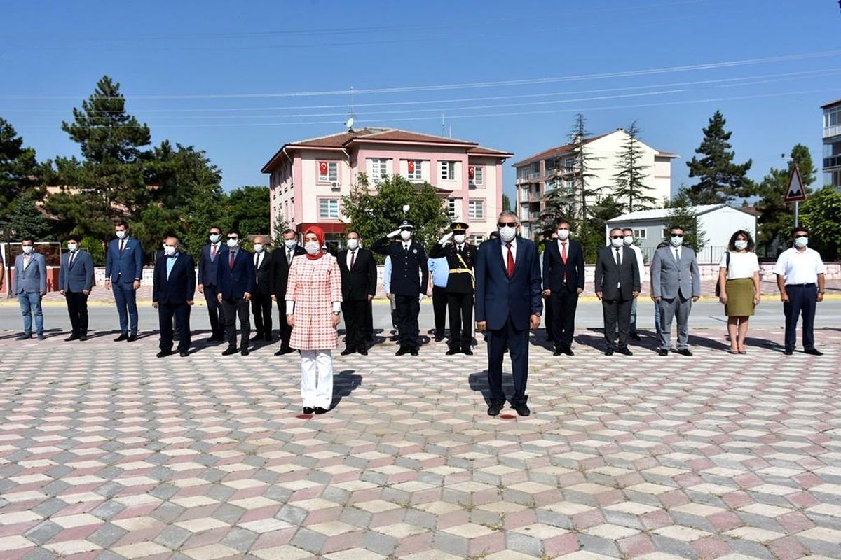 İnönü\'de 30 Ağustos Zafer Bayramı kutlandı