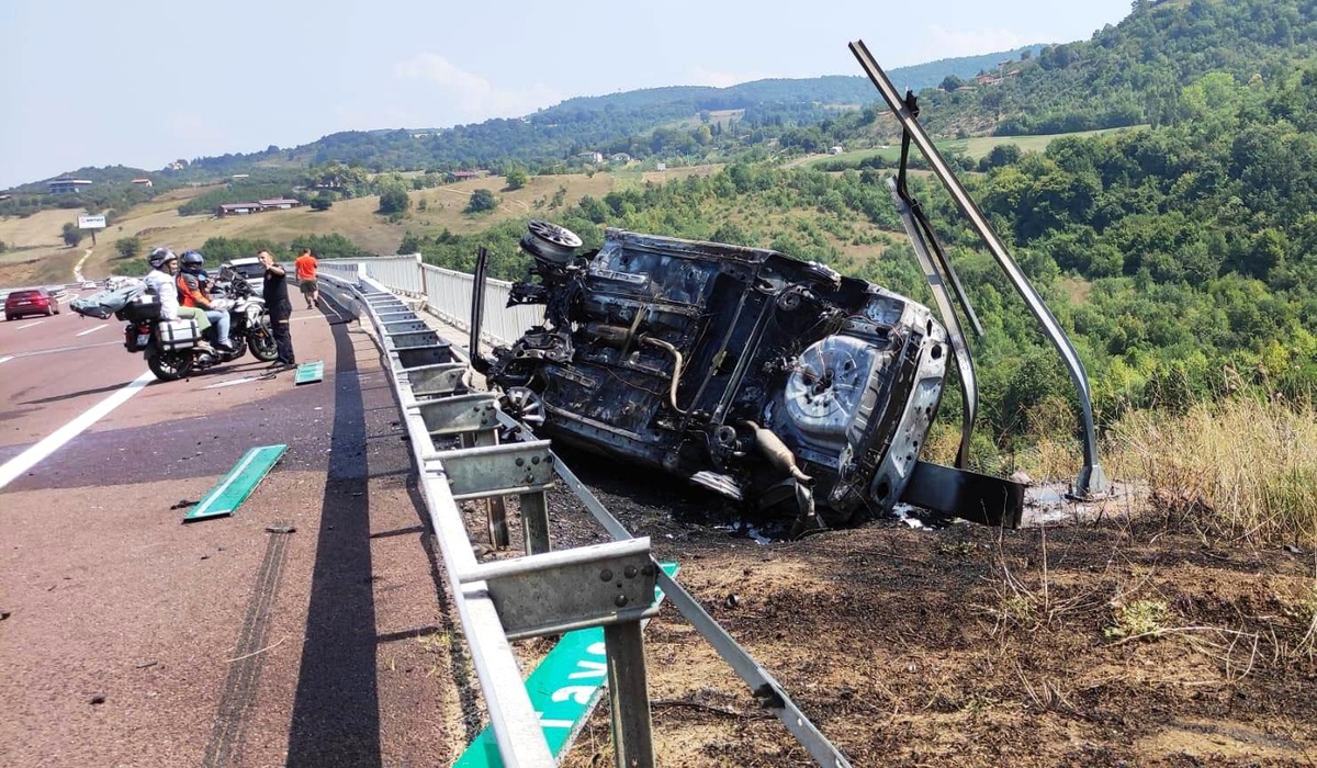 İstanbul-İzmir otoyolunda kaza: 1 yaralı