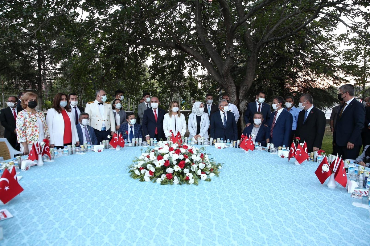 Kayseri\'de 30 Ağustos Zafer Bayramı Resepsiyonu yapıldı