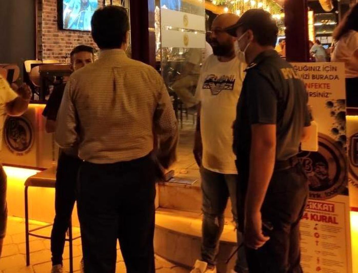 Nazilli\'de barlar sokağı denetimi