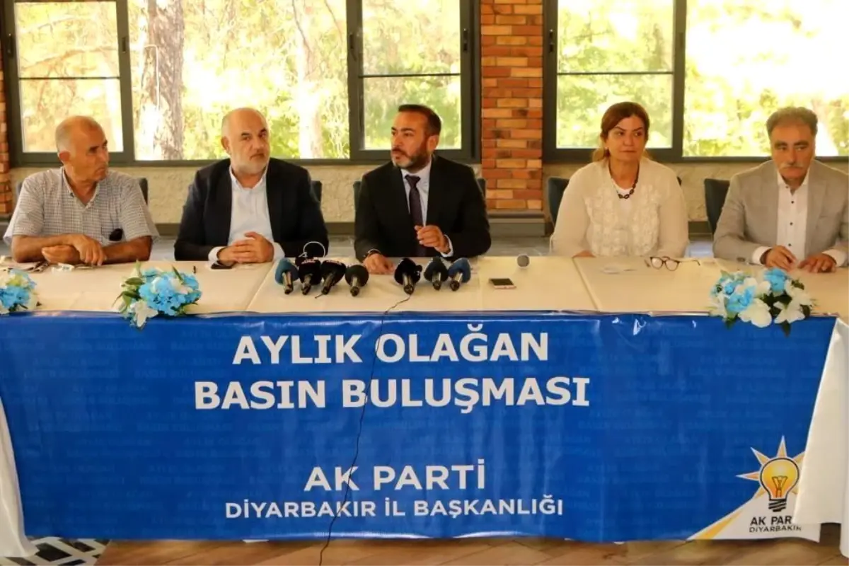 AK Parti Diyarbakır İl Başkanı Aydın: "Millet ittifakının yaptığı Kürtleri aşağılamaktır"