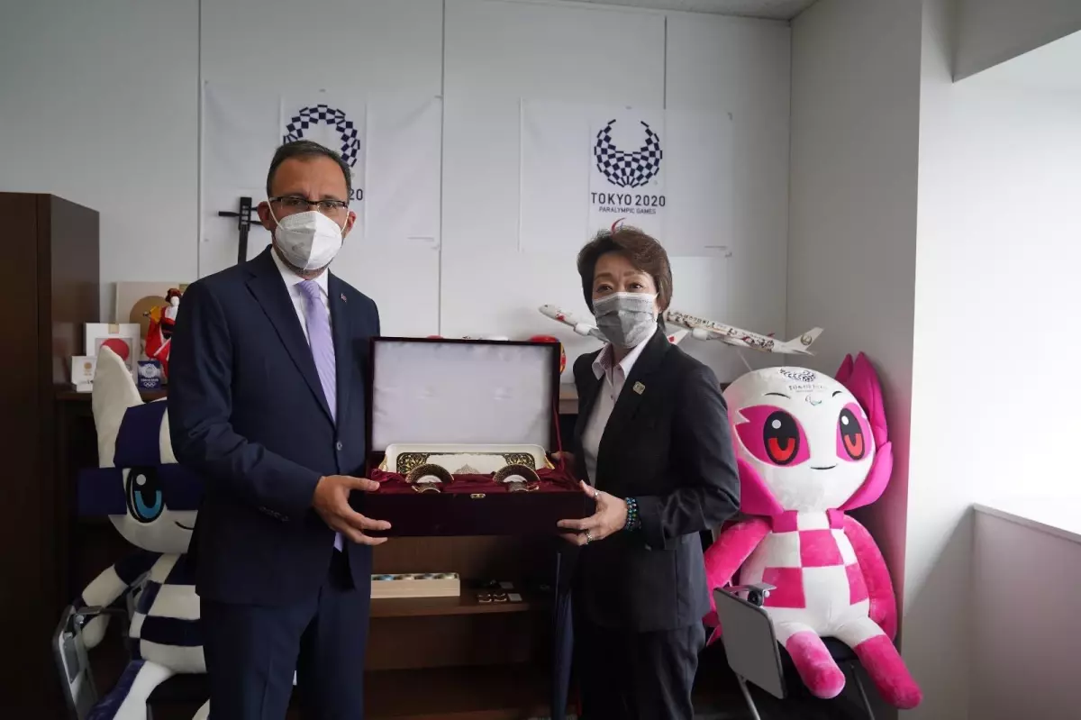 Son dakika haber! Bakan Kasapoğlu, Seiko Hashimoto ile görüştü