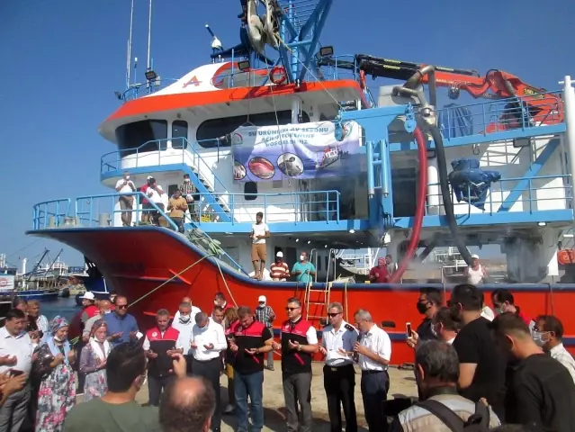 Balık av sezonu dualarla açıldı Balık av sezonu dualarla açıldı