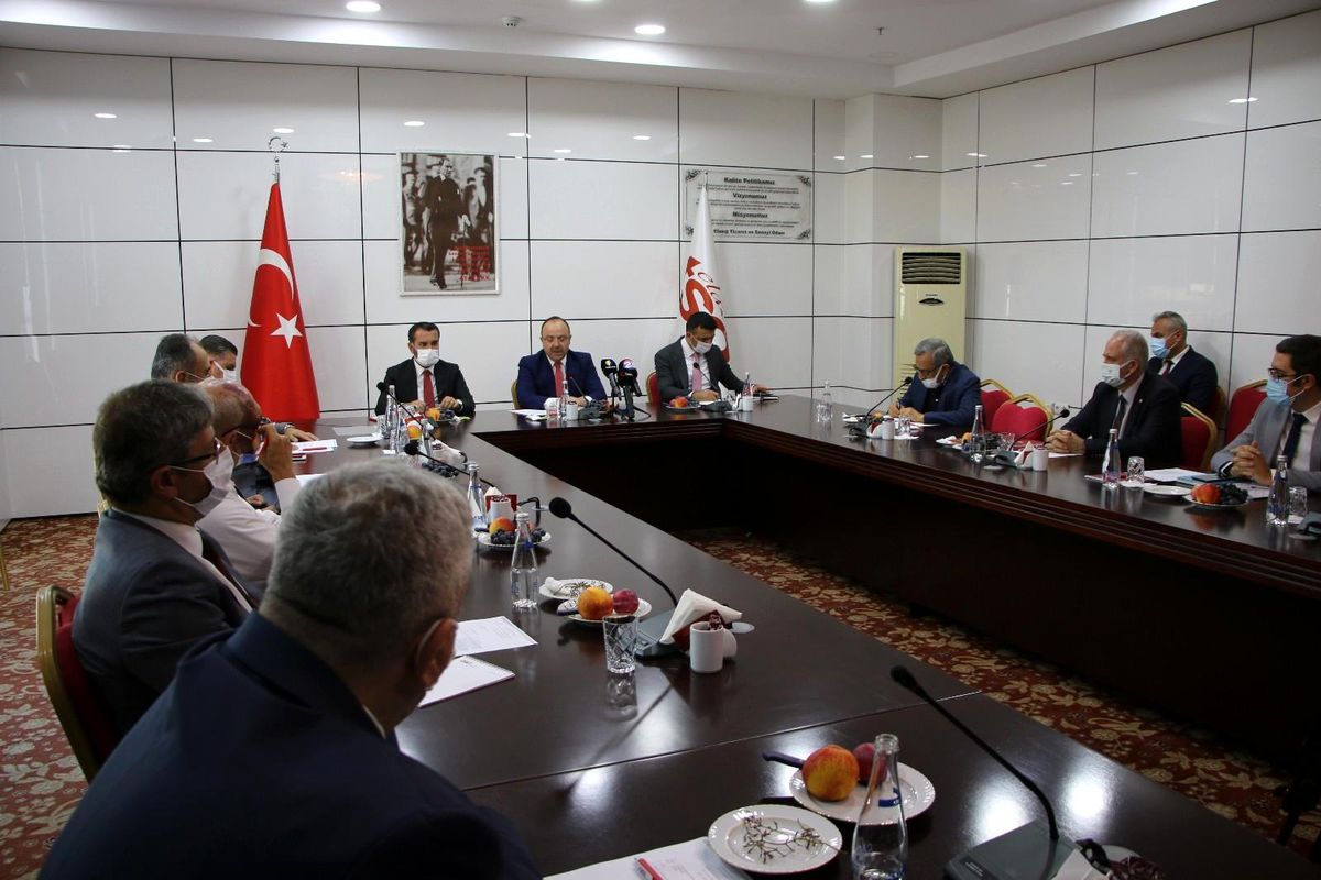 Elazığ\'da Kamu-Üniversite-Sanayi İşbirliği İl Planlama ve Geliştirme Kurulu dönem toplantısı