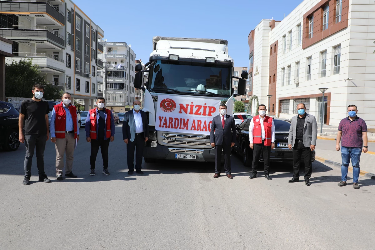 Gaziantep\'ten selin etkilediği Kastamonu\'ya yardım tırı gönderildi