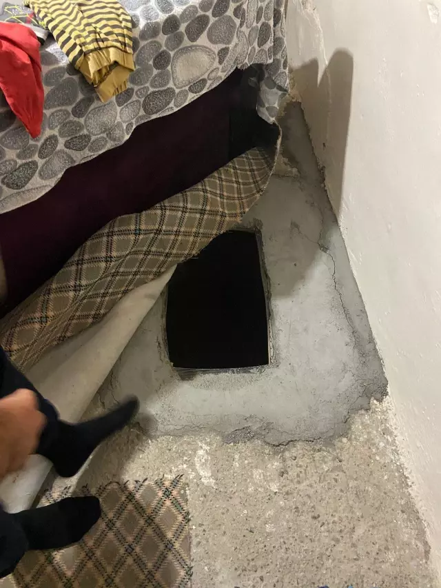 Hamile kadını vurup kayıplara karıştı! 1 ay evindeki kanepenin altına kazdığı çukurda saklanmış