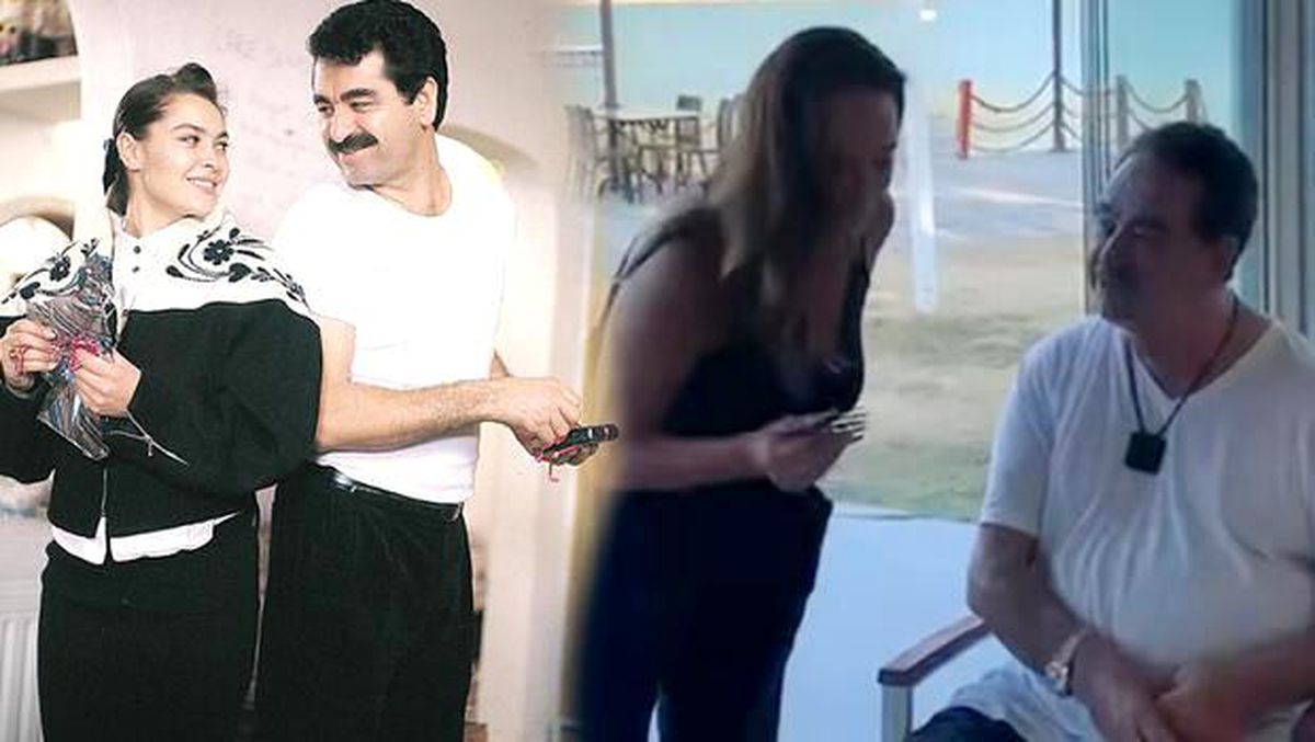 İbrahim Tatlıses ile Hülya Avşar Ayvalık\'ta buluştu
