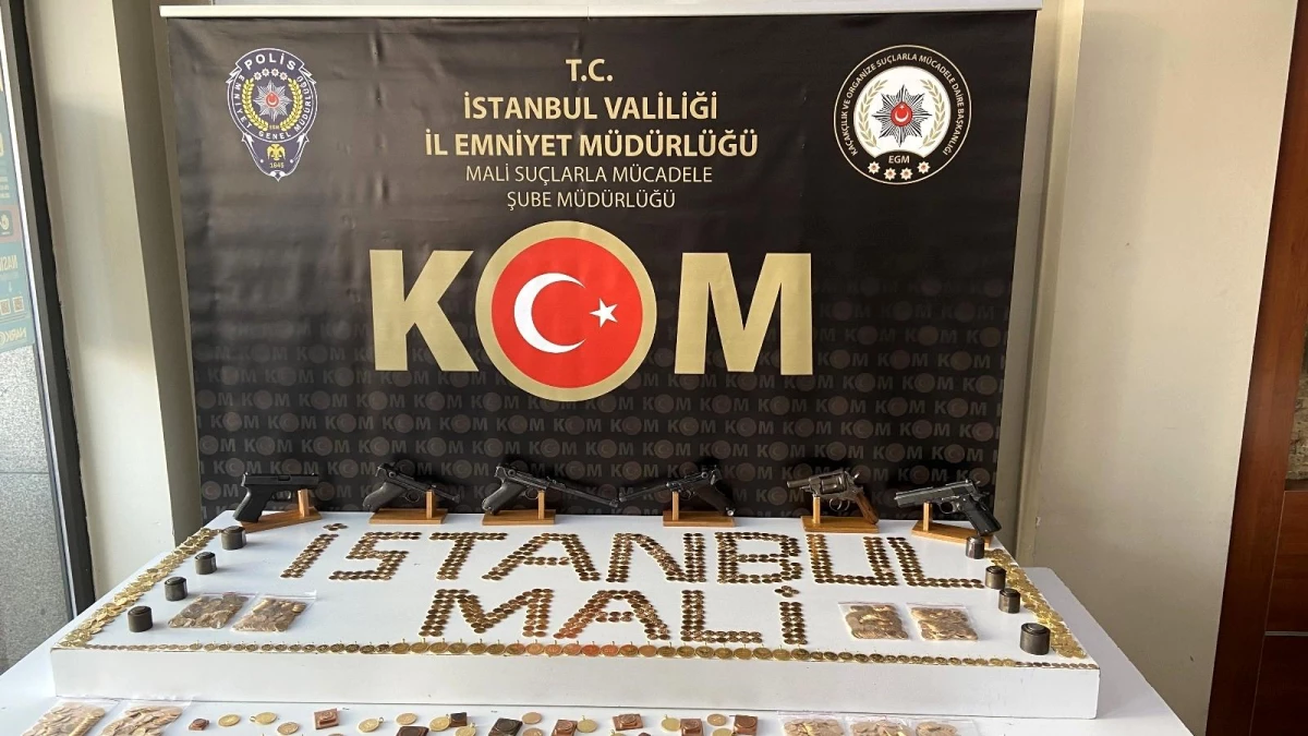 İstanbul merkezli 6 ilde altın operasyonu; 24 gözaltı