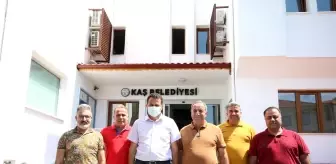 Kaş Belediye Başkanı, Silopi Görümlü Belediyesi heyeti ile bir araya geldi