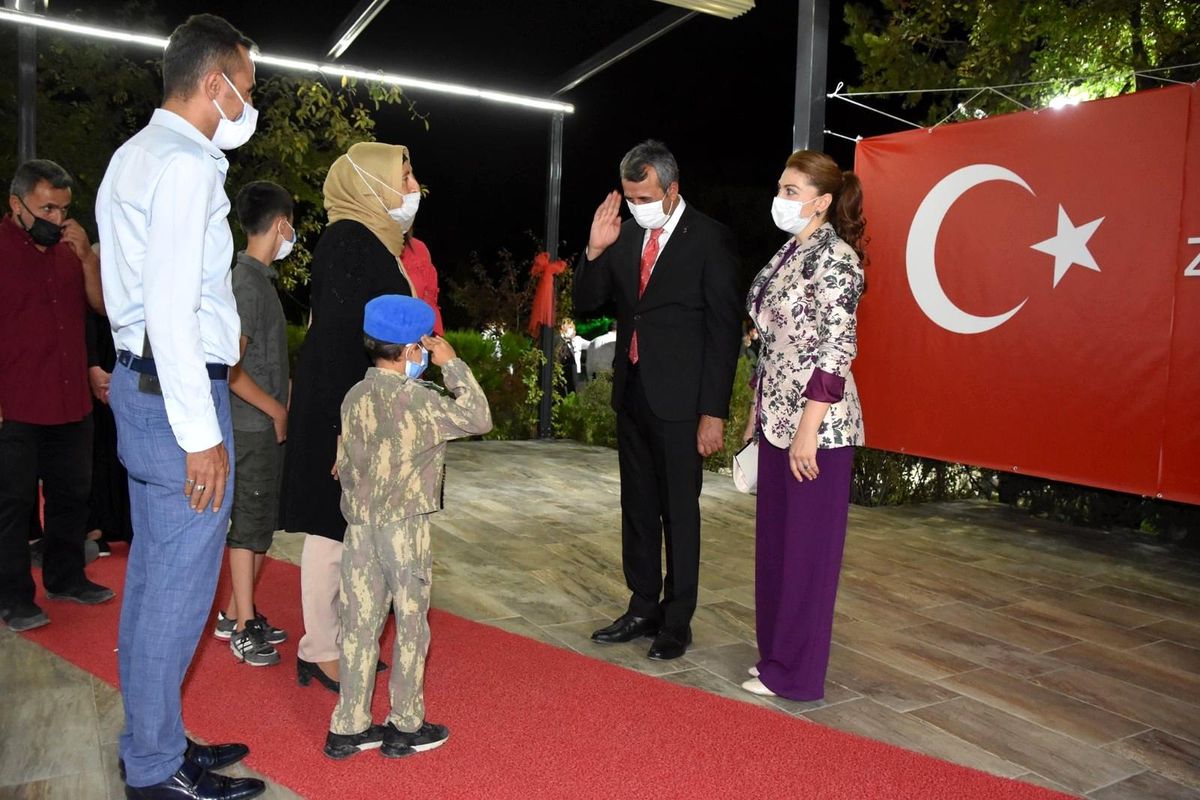 Kırıkkale\'de 30 Ağustos Zafer Bayramı resepsiyonu