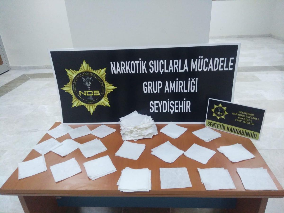 Son dakika haberleri: Konya\'da uyuşturucu operasyonlarında yakalanan 35 şüpheliden 6\'sı tutuklandı