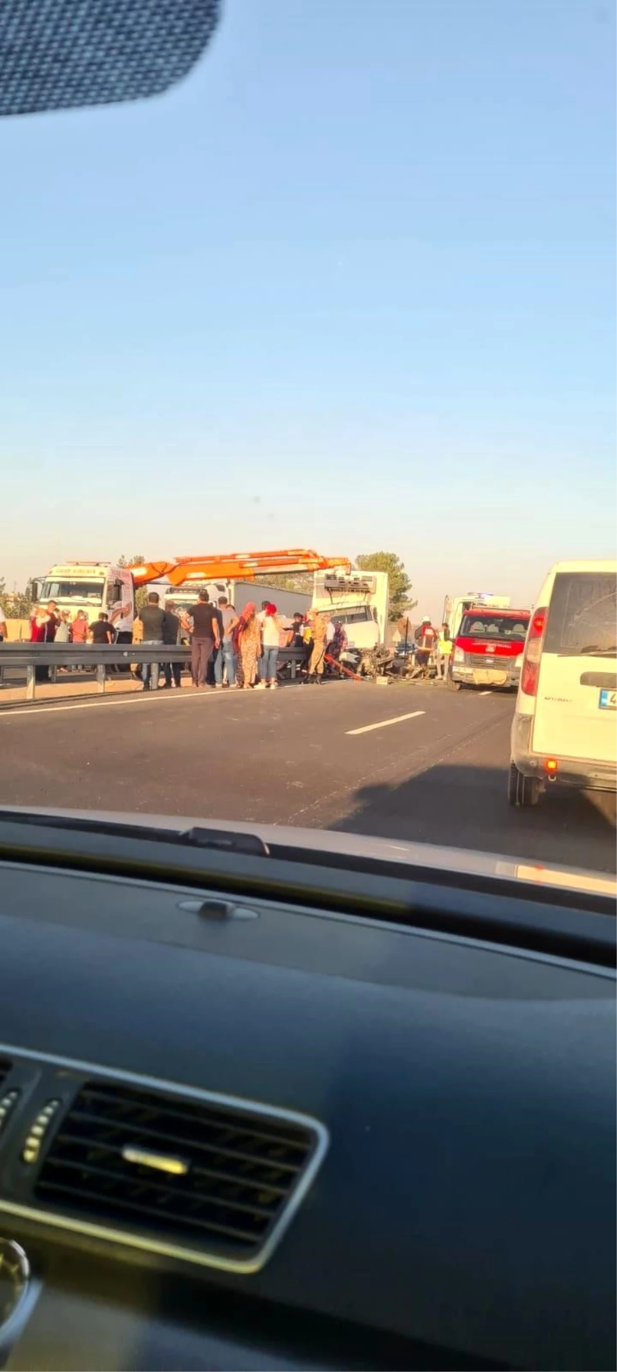 Son dakika haberi: Nusaybin\'de trafik kazası: 1 ölü, 1 yaralı