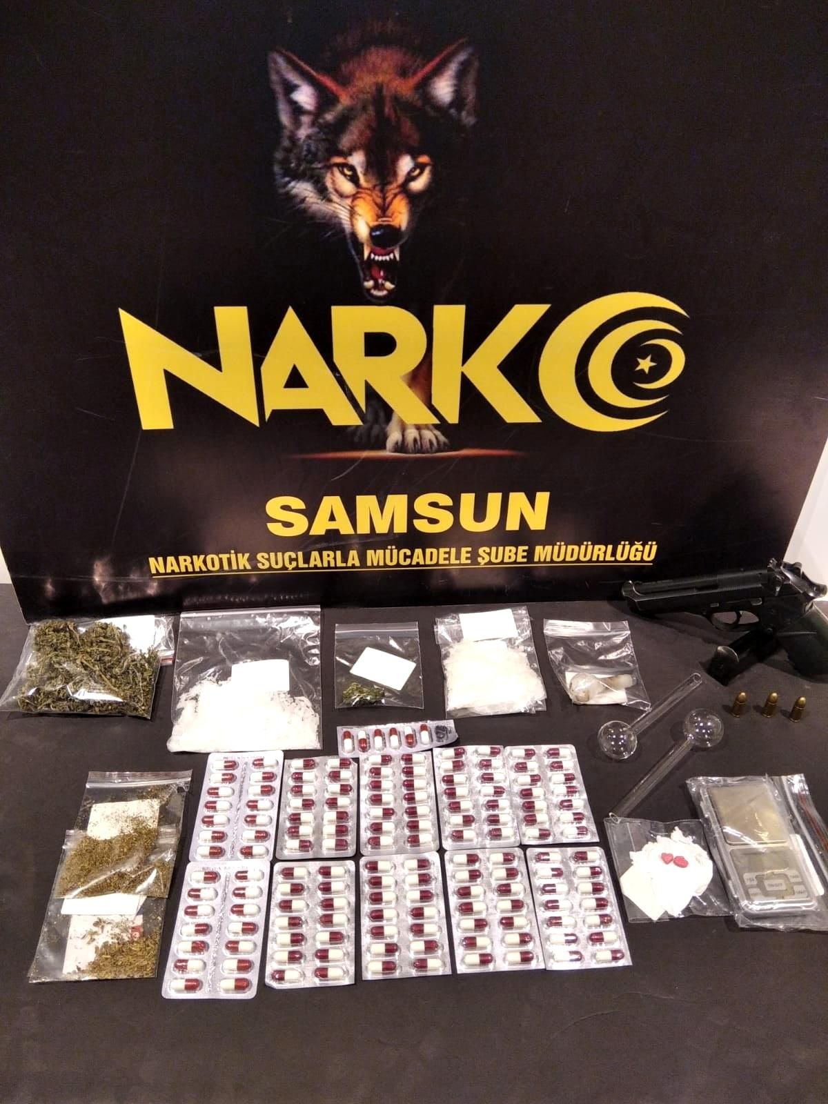 Samsun\'da uyuşturucu operasyonunda gözaltı 6\'ya çıktı