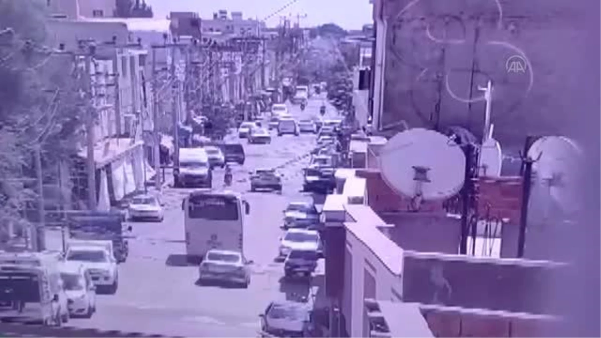 ŞANLIURFA - Motosiklet sürücüsünün öldüğü trafik kazası güvenlik kamerasında