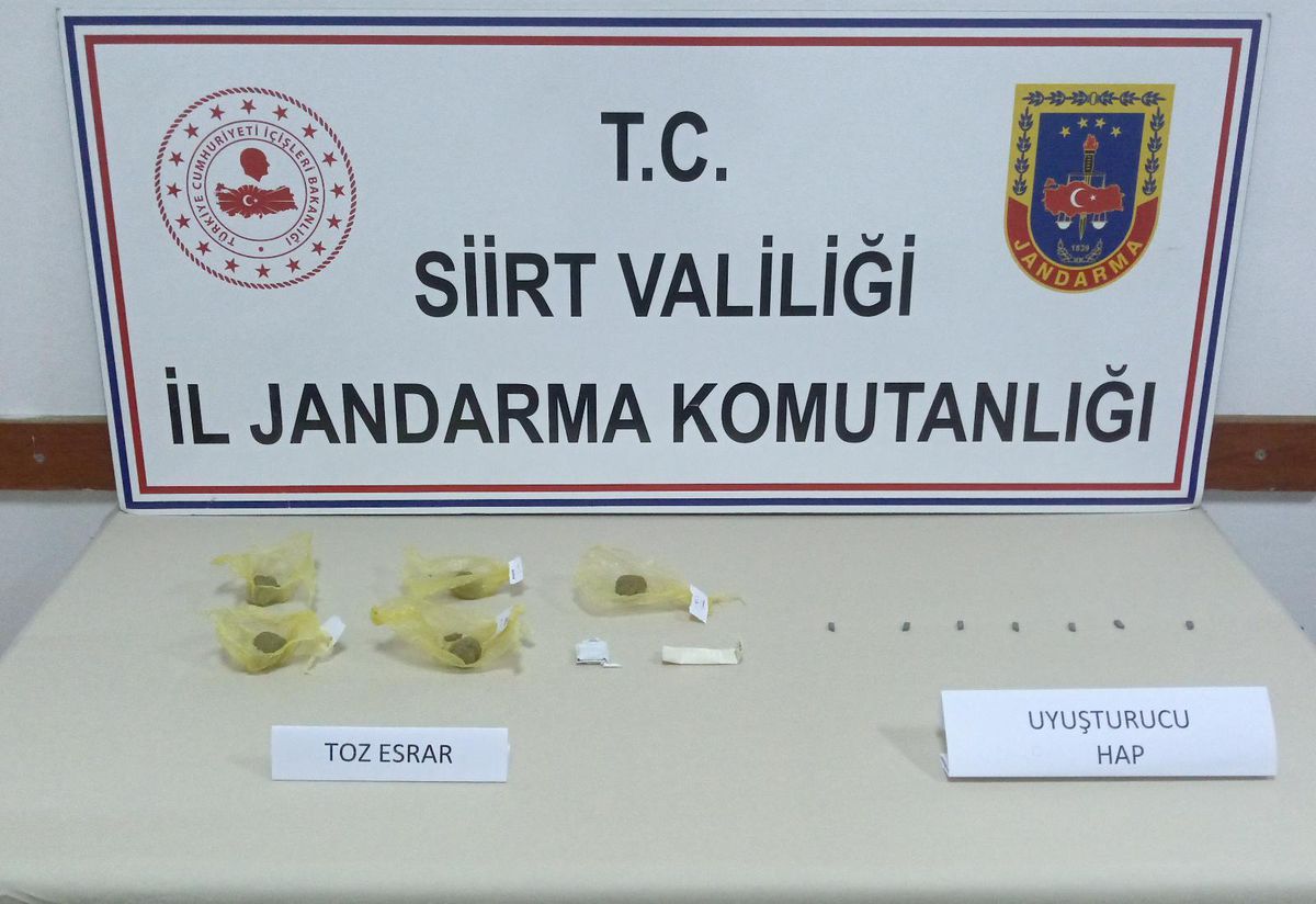 Son dakika: Siirt\'te uyuşturucu operasyonunda 1 kişi gözaltına alındı