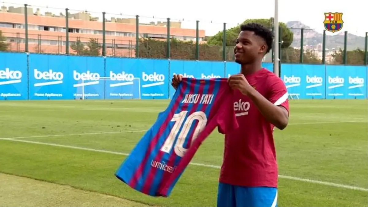 Barcelona\'da 10 Numaranın Yeni Sahibi: Ansu Fati