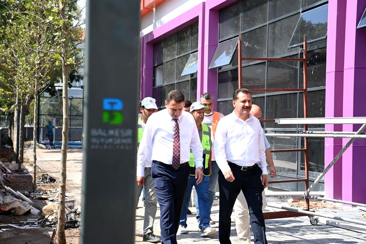 Başkan Yılmaz çalışmaları yerinde inceledi