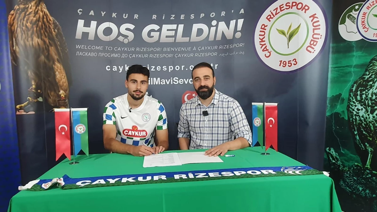 Çaykur Rizespor, gurbetçi futbolcu Deniz Hümmet\'i renklerine bağladı