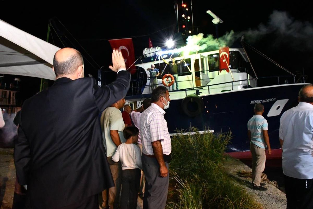 Dualarla uğurlandılar