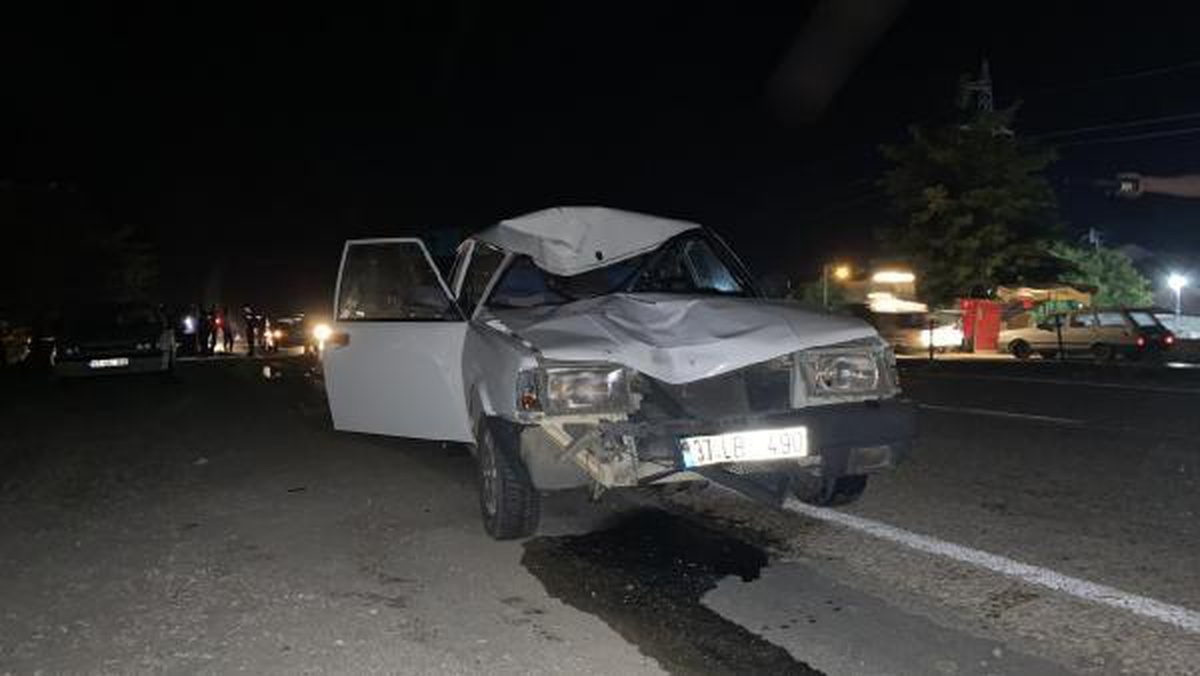 Düğünden dönerken otomobilin çarpması sonucu öldü