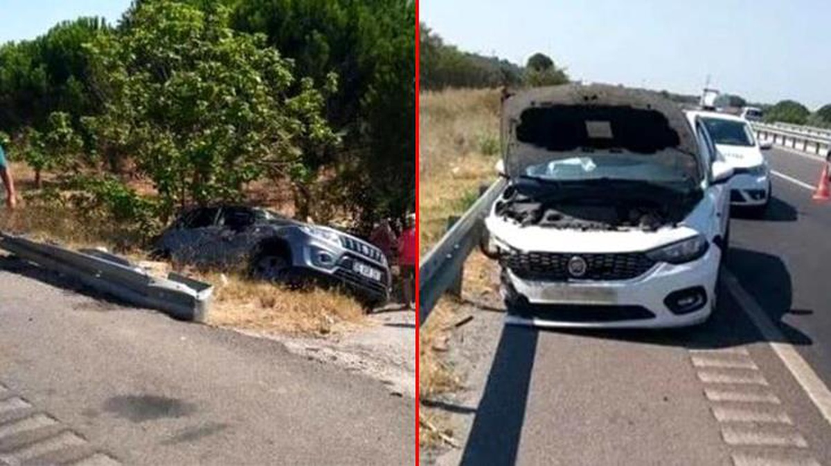 İzmir-Çanakkale yolunda yaşanan kazada 2 kişi hayatını kaybetti, 3 kişi yaralı