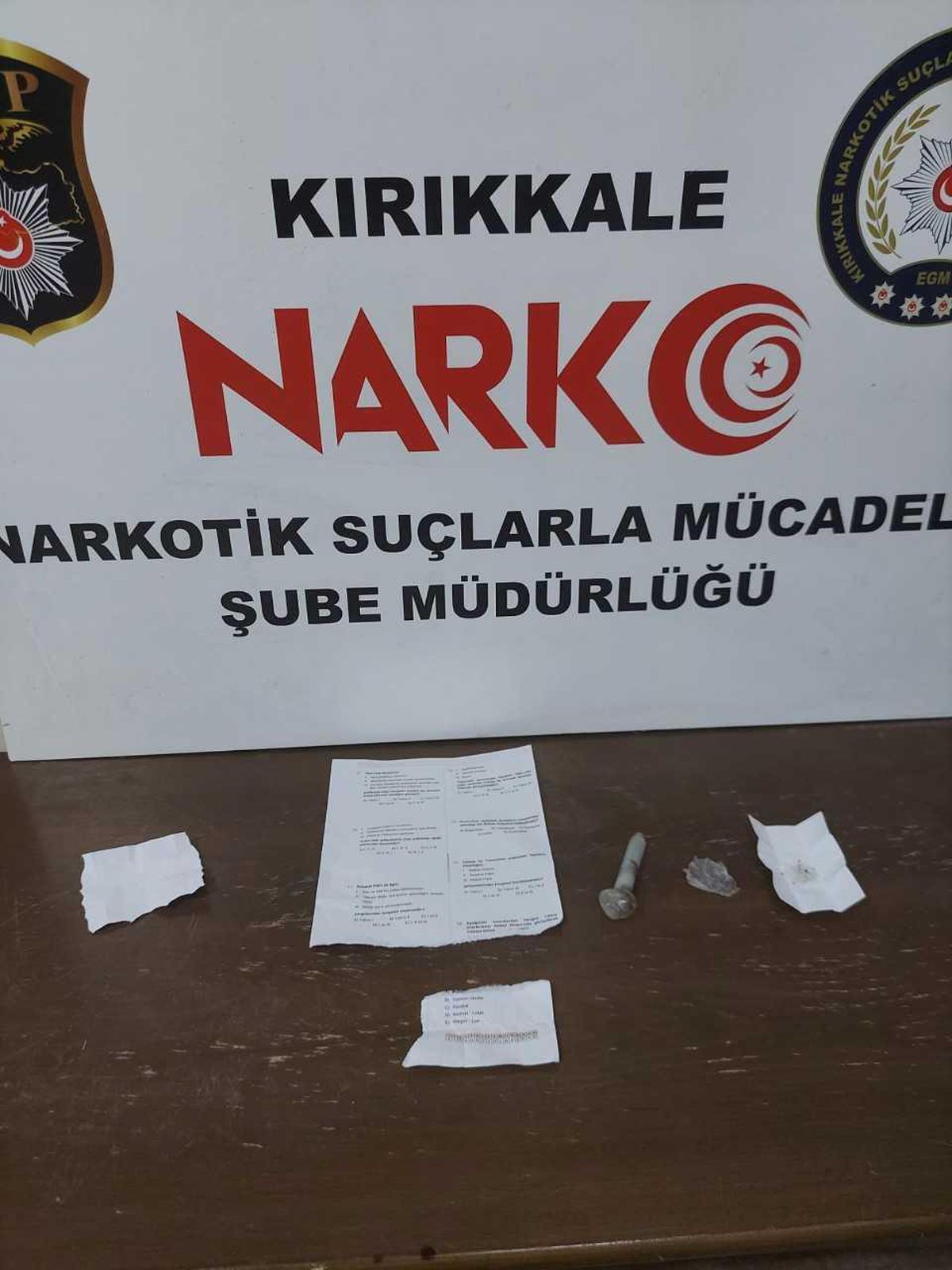 Kırıkkale\'de uyuşturucu ticareti iddiasıyla bir şüpheli tutuklandı