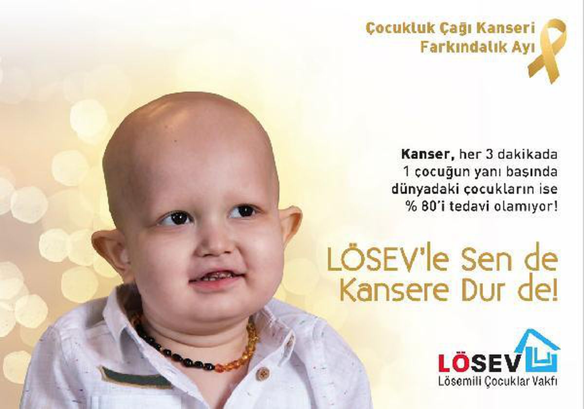 LÖSEV\'den \'Çocukluk Çağı Kanseri Farkındalık Ayı\' için açıklama